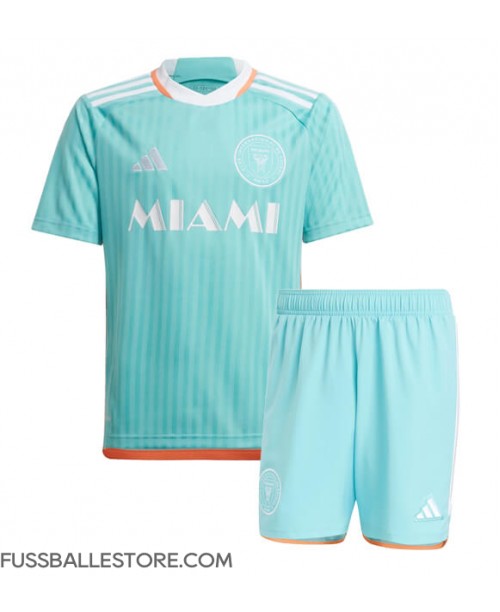 Günstige Inter Miami 3rd trikot Kinder 2024-25 Kurzarm (+ Kurze Hosen)